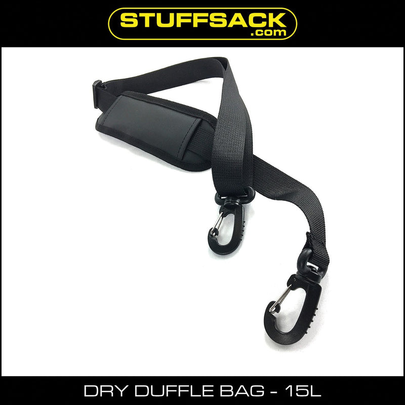 Load image into Gallery viewer, STUFFSACK Dry Duffle Bag - 15L Black
