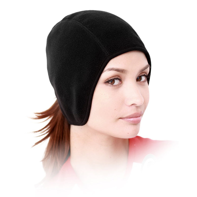 Load image into Gallery viewer, SCHAMPA Fleece Pony Tail Skull Cap Helmet Liner
