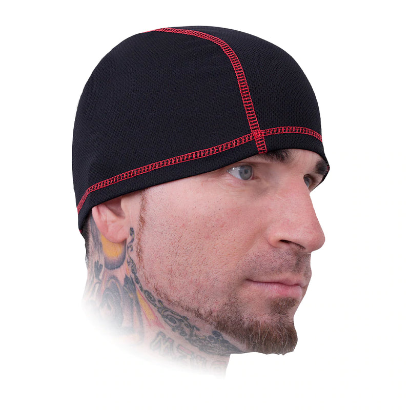 Load image into Gallery viewer, SCHAMPA Coolskin Tri Skull Cap Helmet Liner
