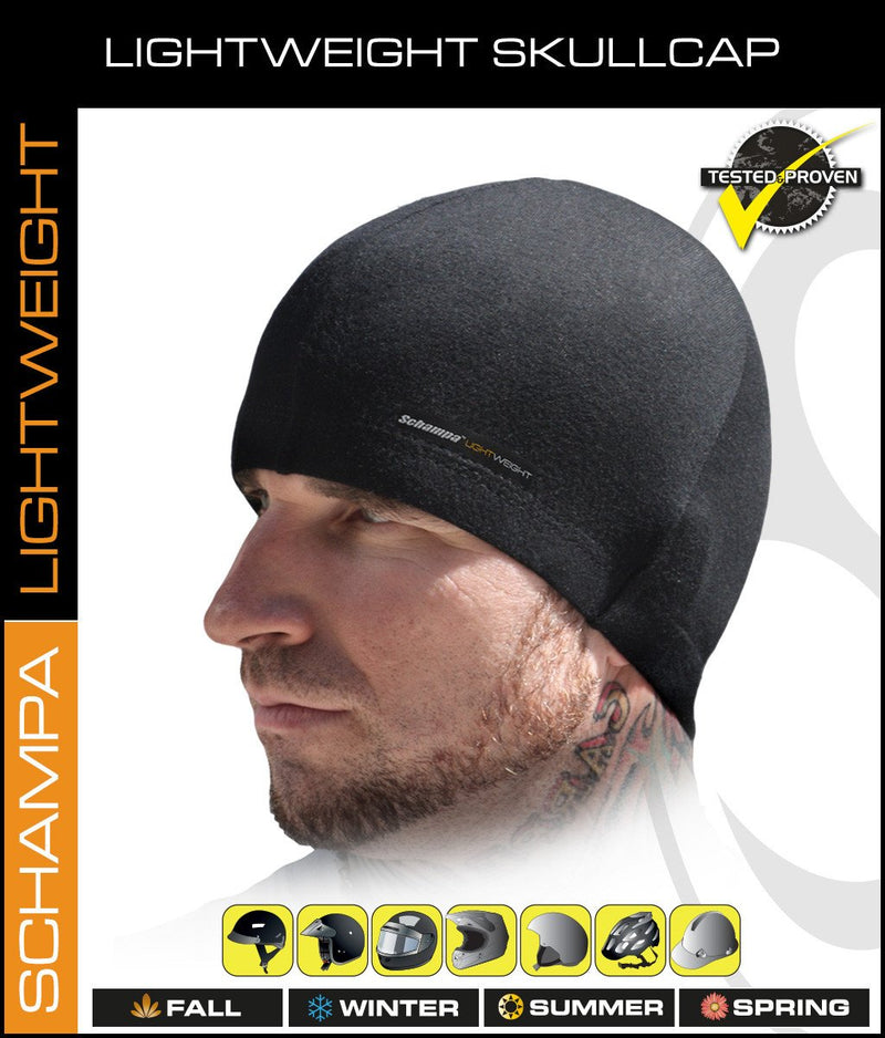 Load image into Gallery viewer, SCHAMPA Lightweight Skull Cap Helmet Liner
