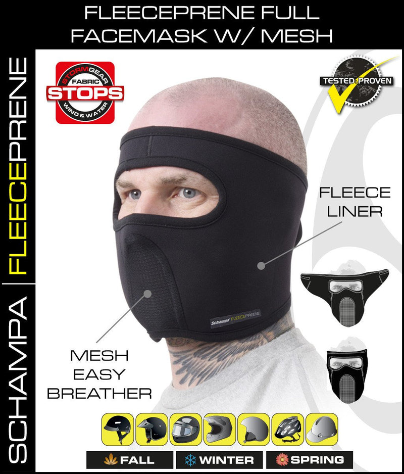 Load image into Gallery viewer, SCHAMPA Fleeceprene Full Face Mask w/ Mesh Breather
